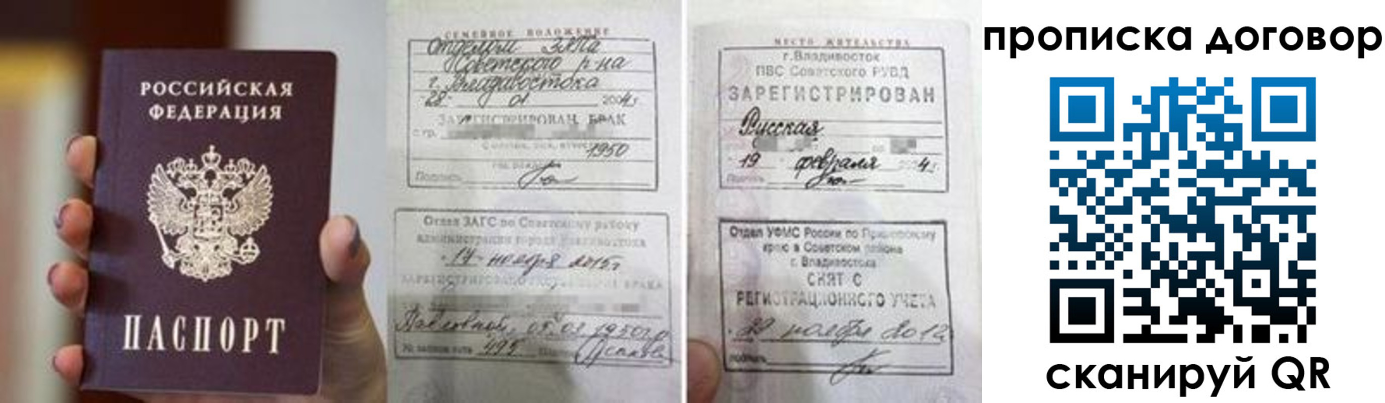 прописка штамп в Звенигово